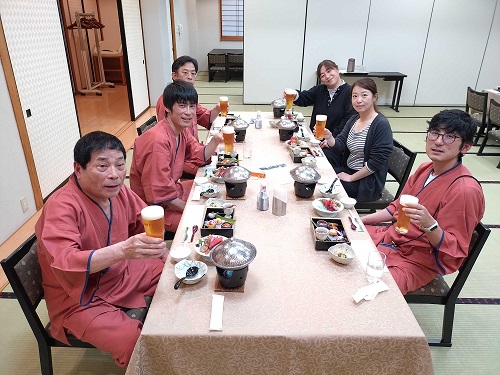 検討会後の懇親会