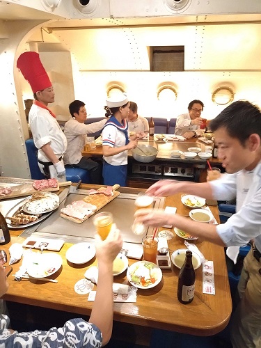 鉄板焼きレストラン